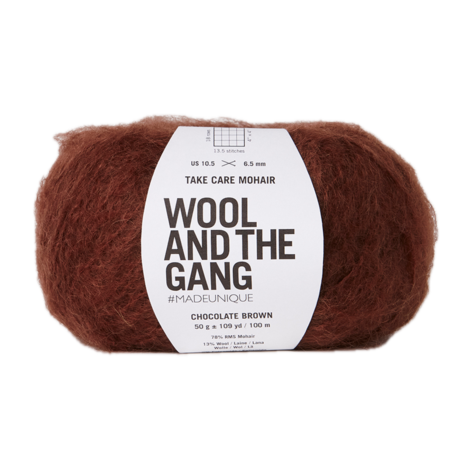 Take Care Mohair - CHOCOLATE BROWN YA083131206