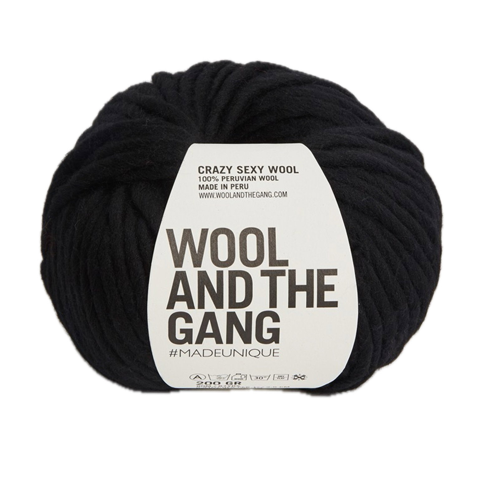 Crazy Sexy Wool - SPACE BLACK YA357331270