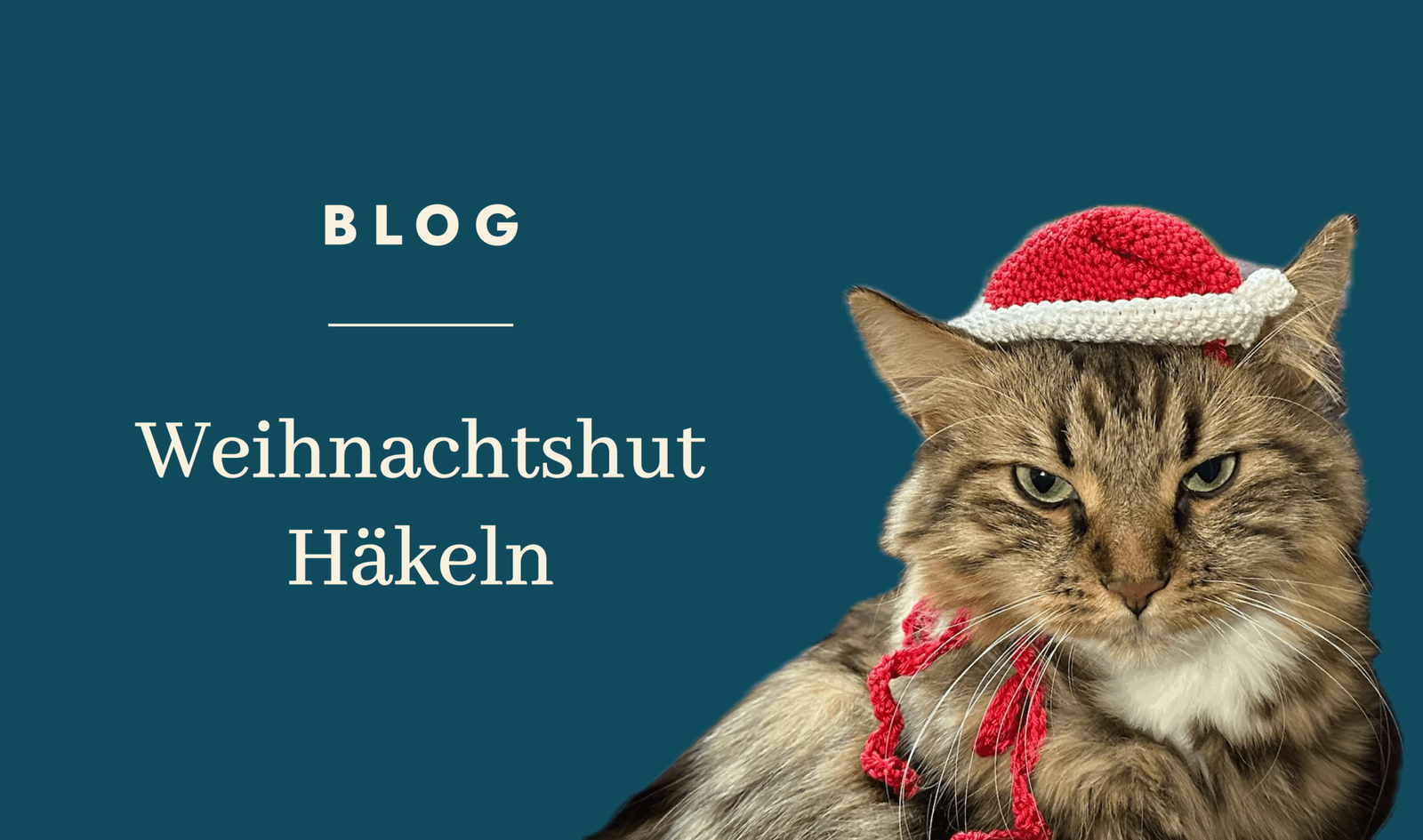 Weihnachtshut Häkeln
