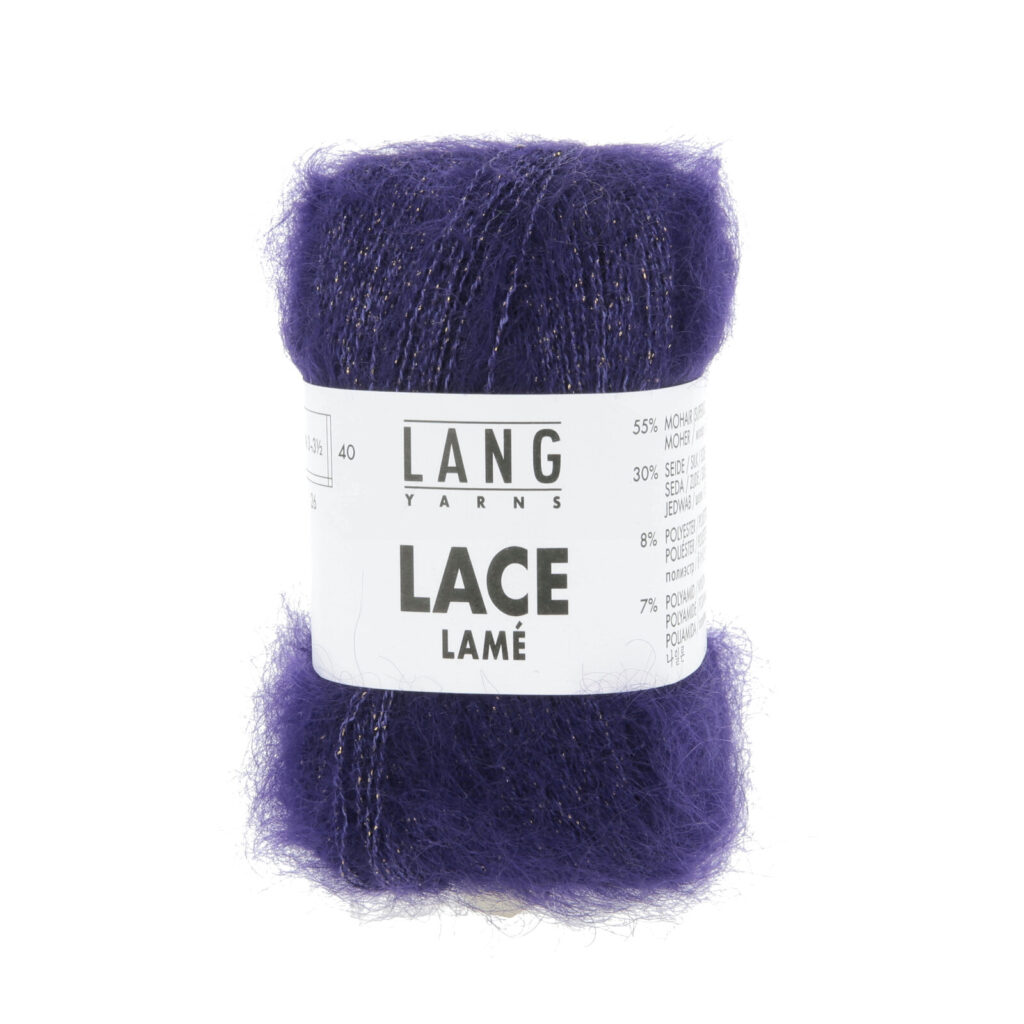 LACE LAMÉ - 1081 - VIOLETT ROYAL 1081.0090