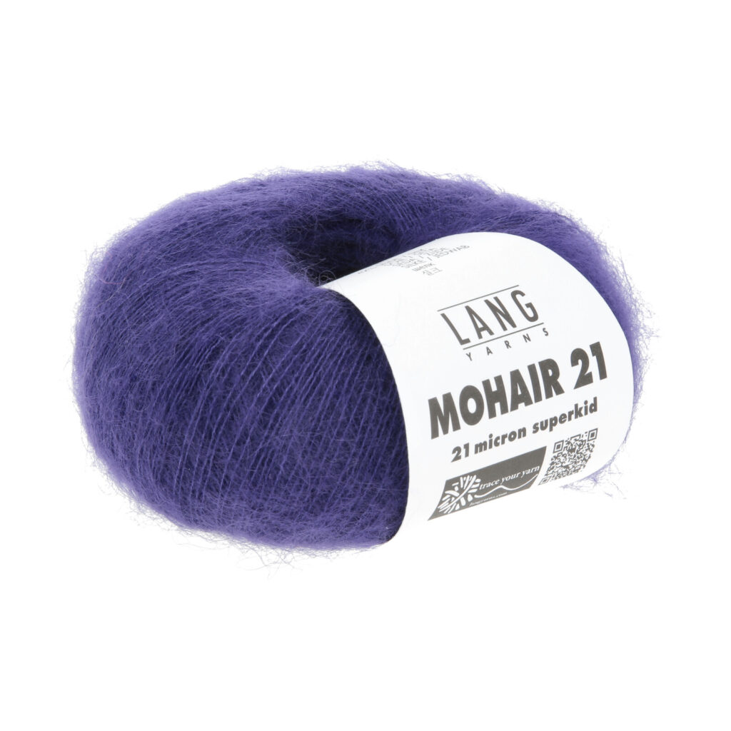 MOHAIR 21 - 1120 - VIOLETT ROYAL 1120.0190