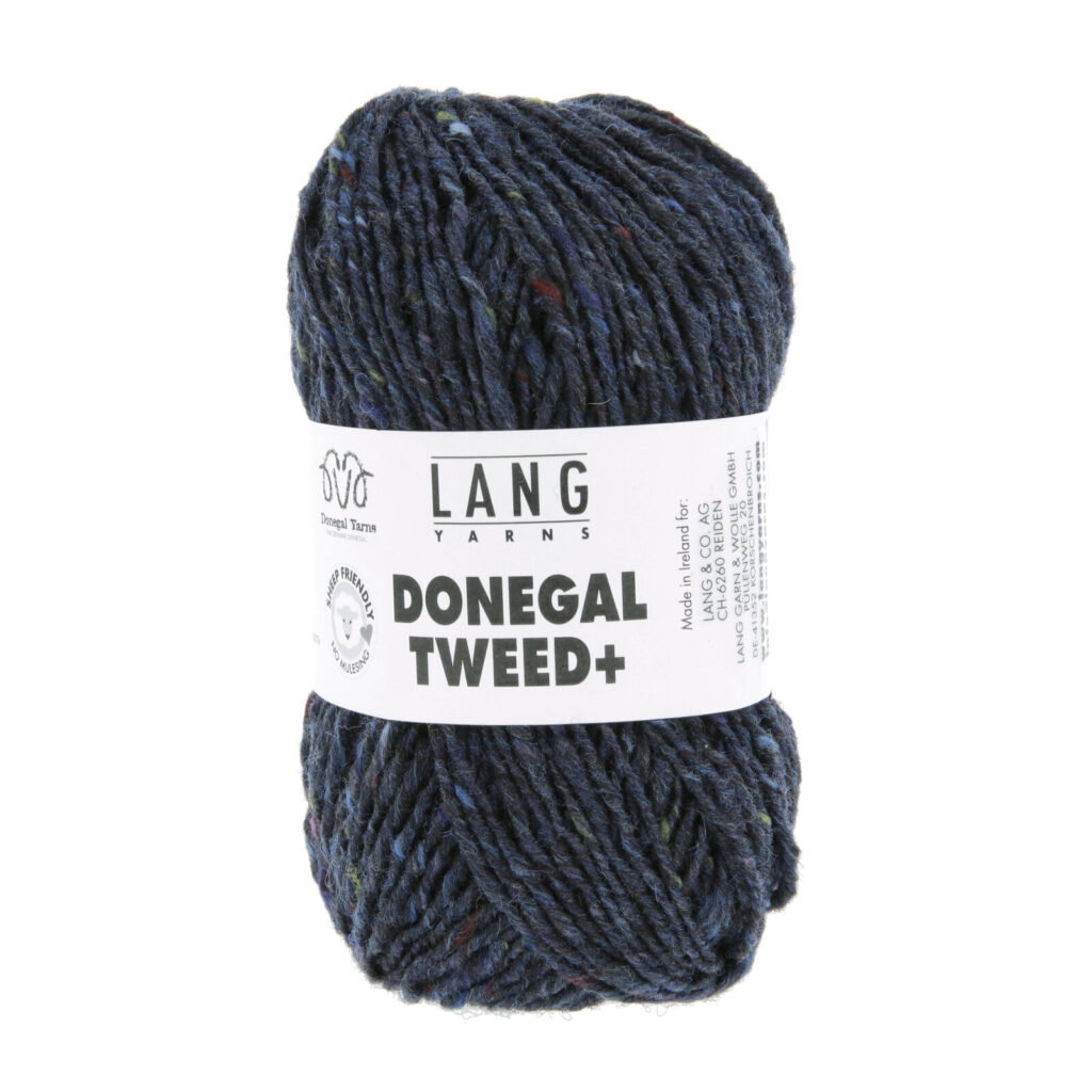 DONEGAL TWEED+ - 1143 - STAHLBLAU 1143.0010