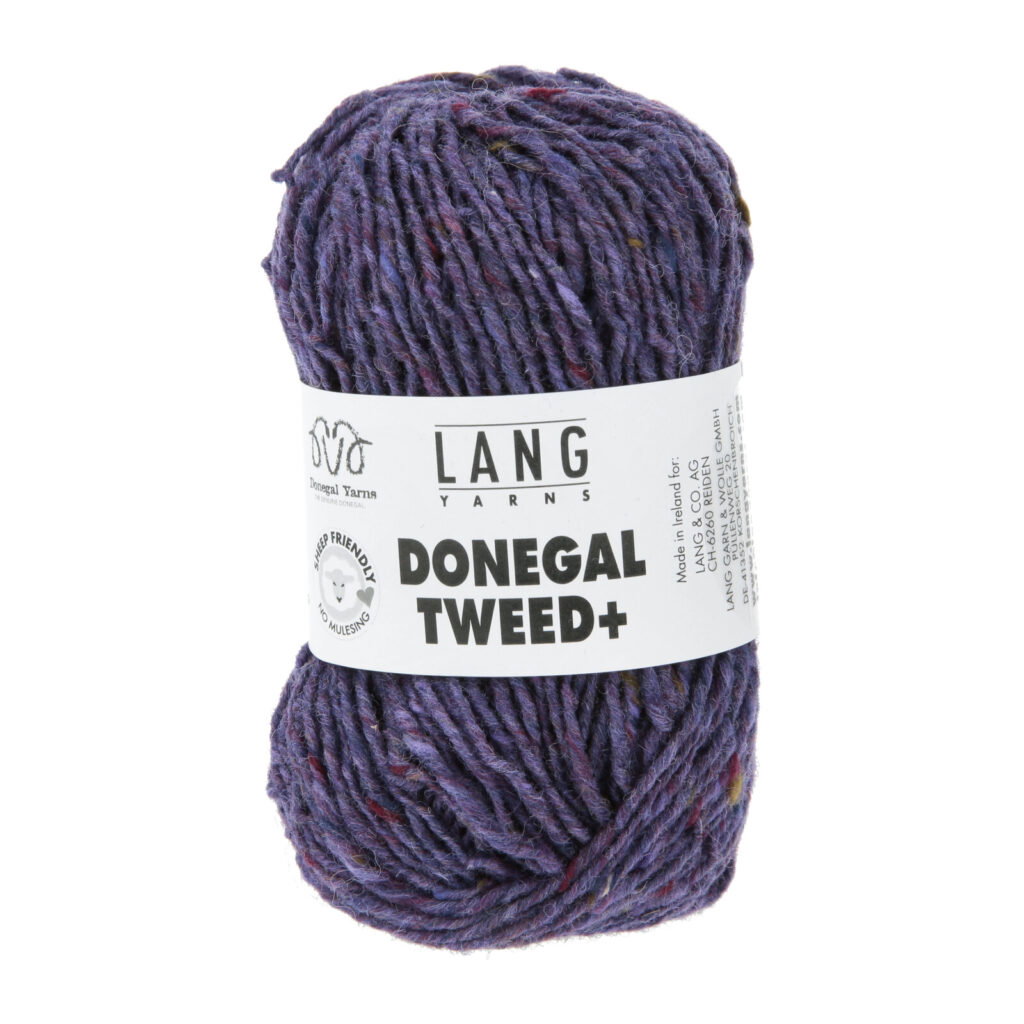 DONEGAL TWEED+ - 1143 - VIOLETT HELL 1143.0047