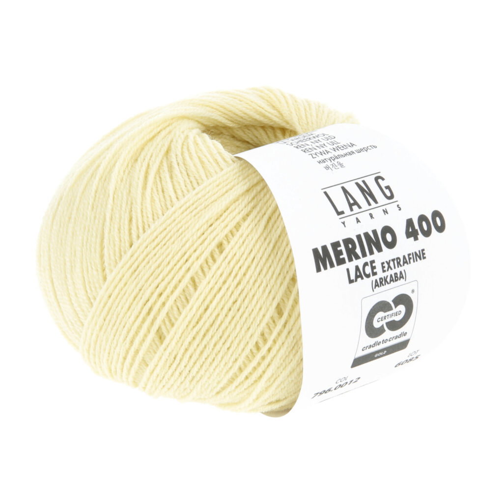 MERINO 400 LACE - 796 - BABYGELB 796.0012