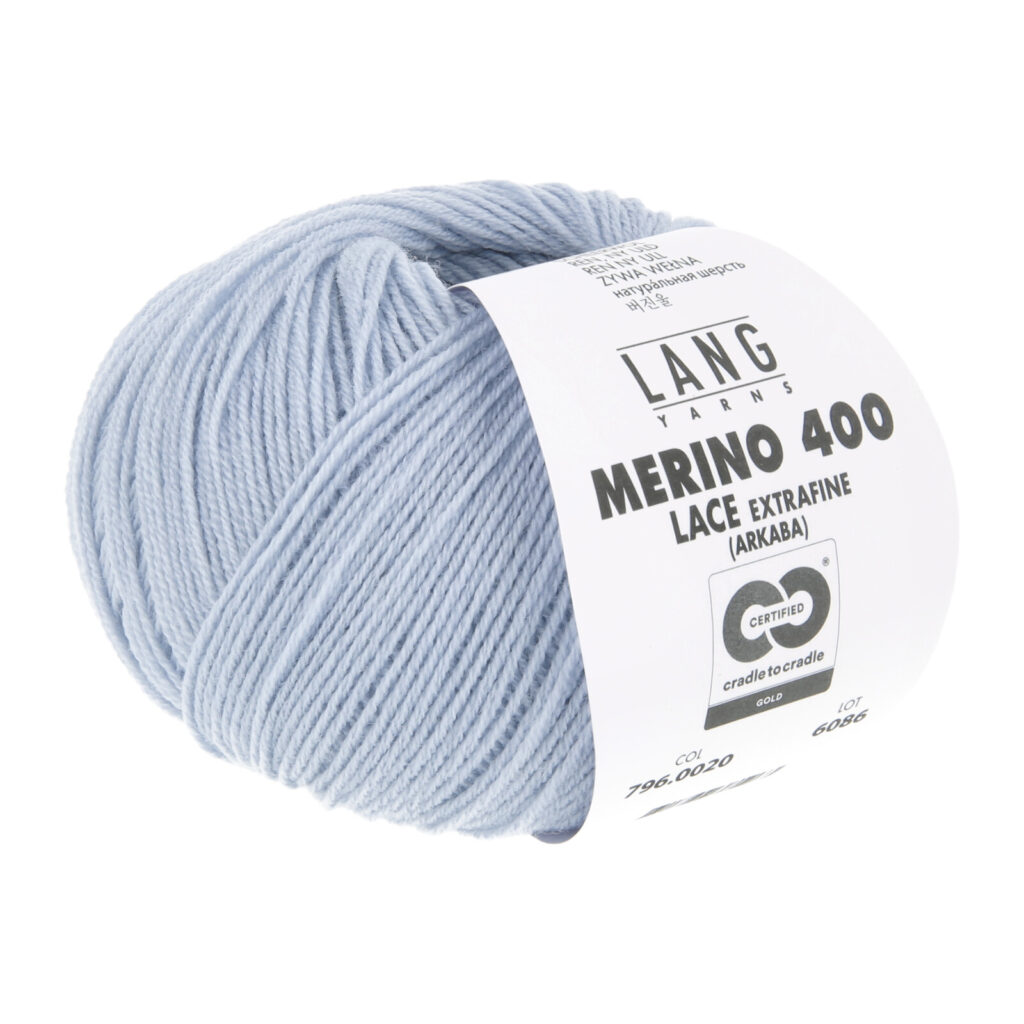 MERINO 400 LACE - 796 - BABYBLAU 796.0020