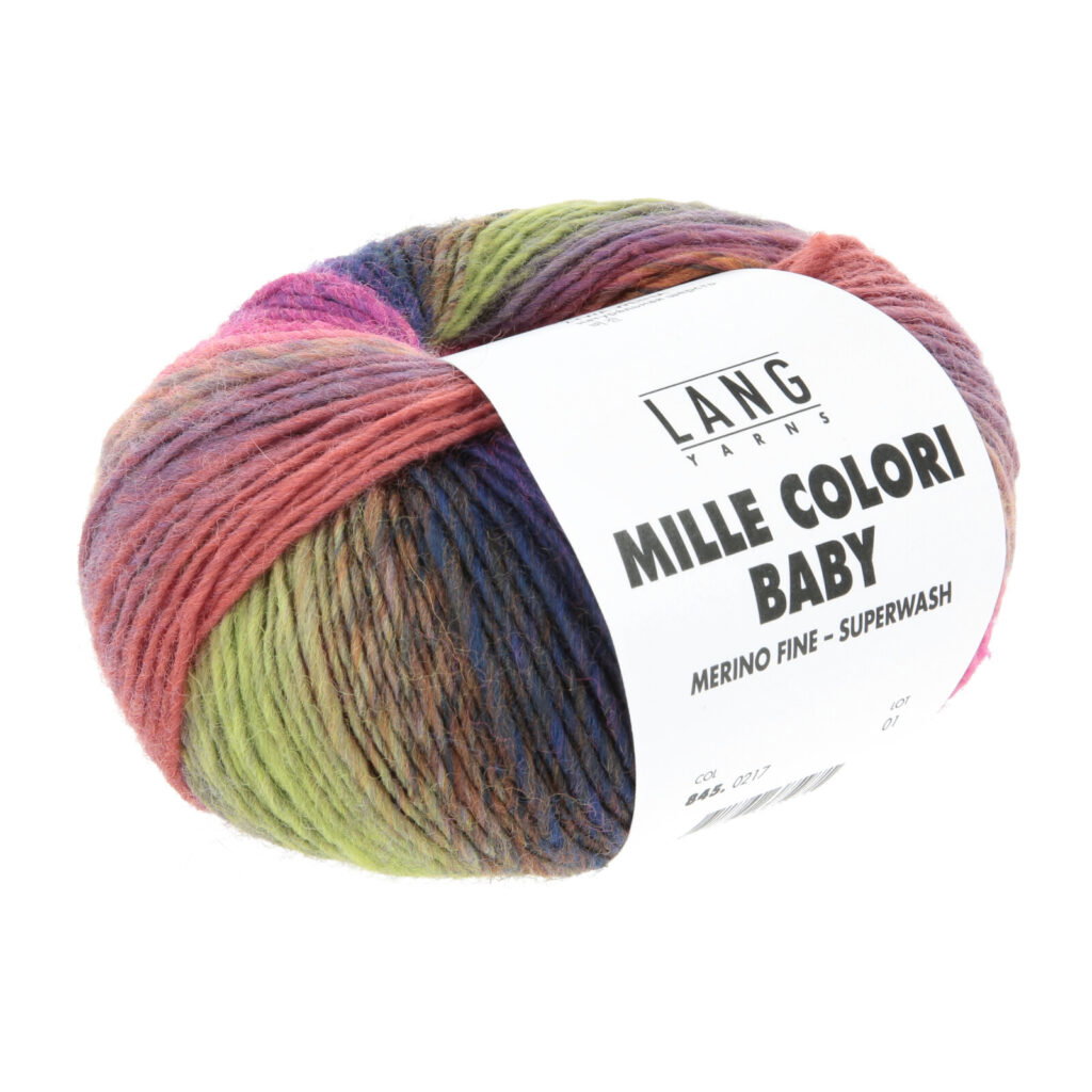MILLE COLORI BABY - 845 - HOT PINK/LILA/ALTROSA 845.0217