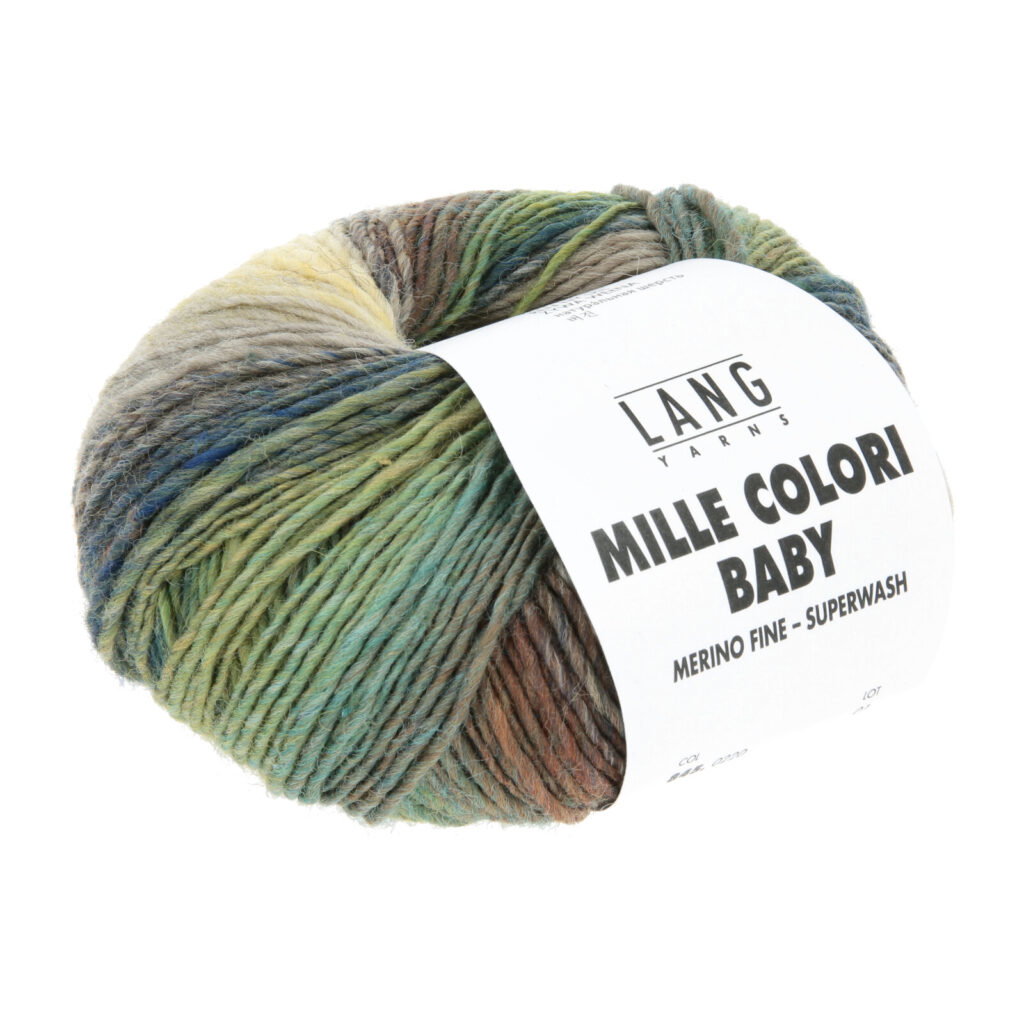 MILLE COLORI BABY - 845 - MARINE/BABYGELB/SMARAGD 845.0220