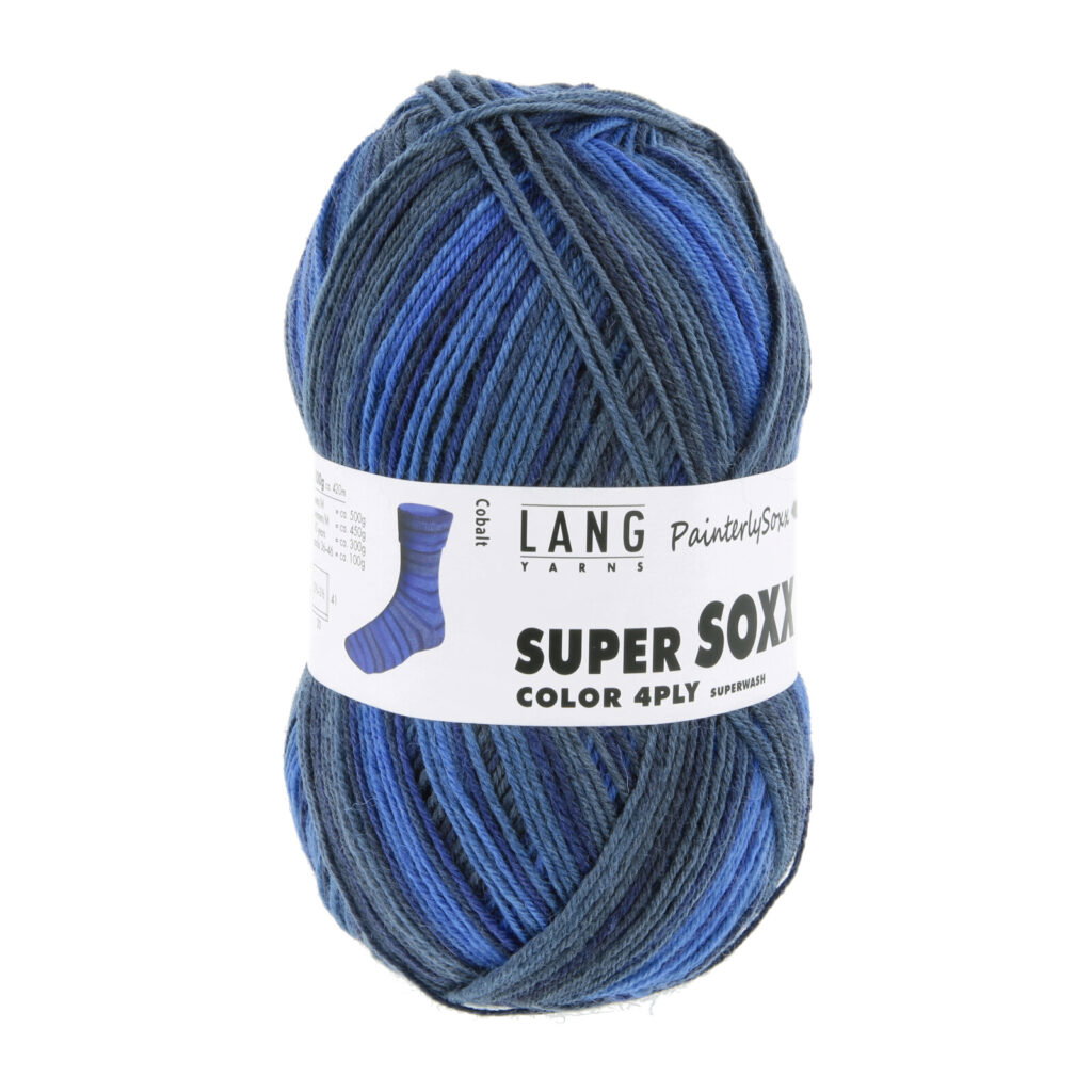 SUPER SOXX COLOR 4-FACH - 901 - BLAU 1150 COBALT 901.0551