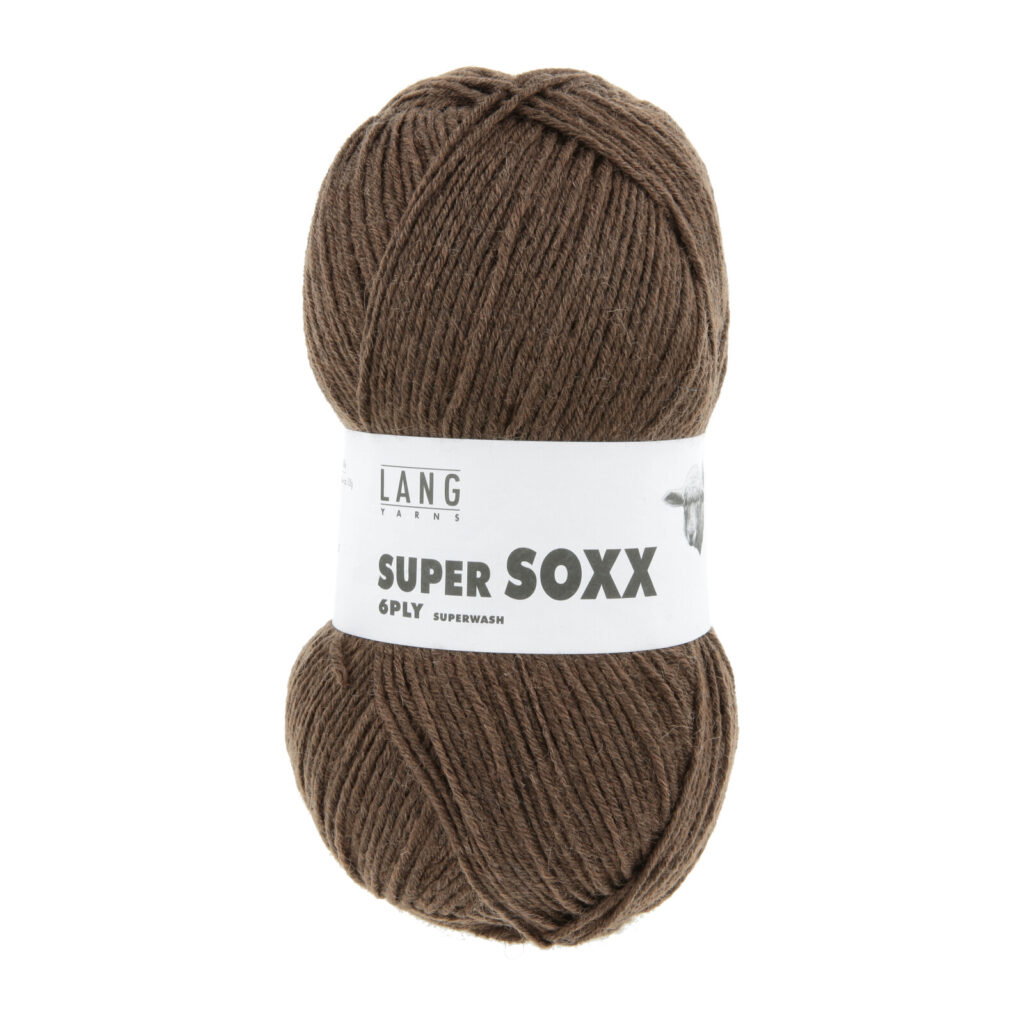 SUPER SOXX 6-FACH/6-PLY - 907 - SCHOKOLADE 907.0167