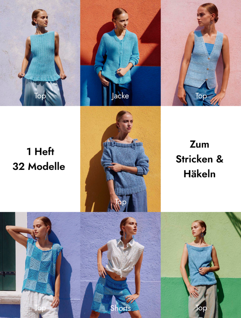 WOOLADDICTS #16 Venetian Dreams – 32 Strick- und Häkelanleitungen