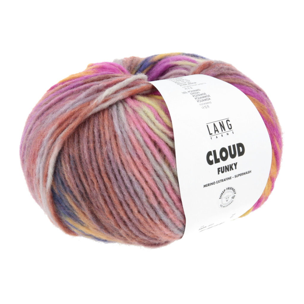 CLOUD - 1077 - MELONE/MARINE/GELB/MAUVE 1077.0023