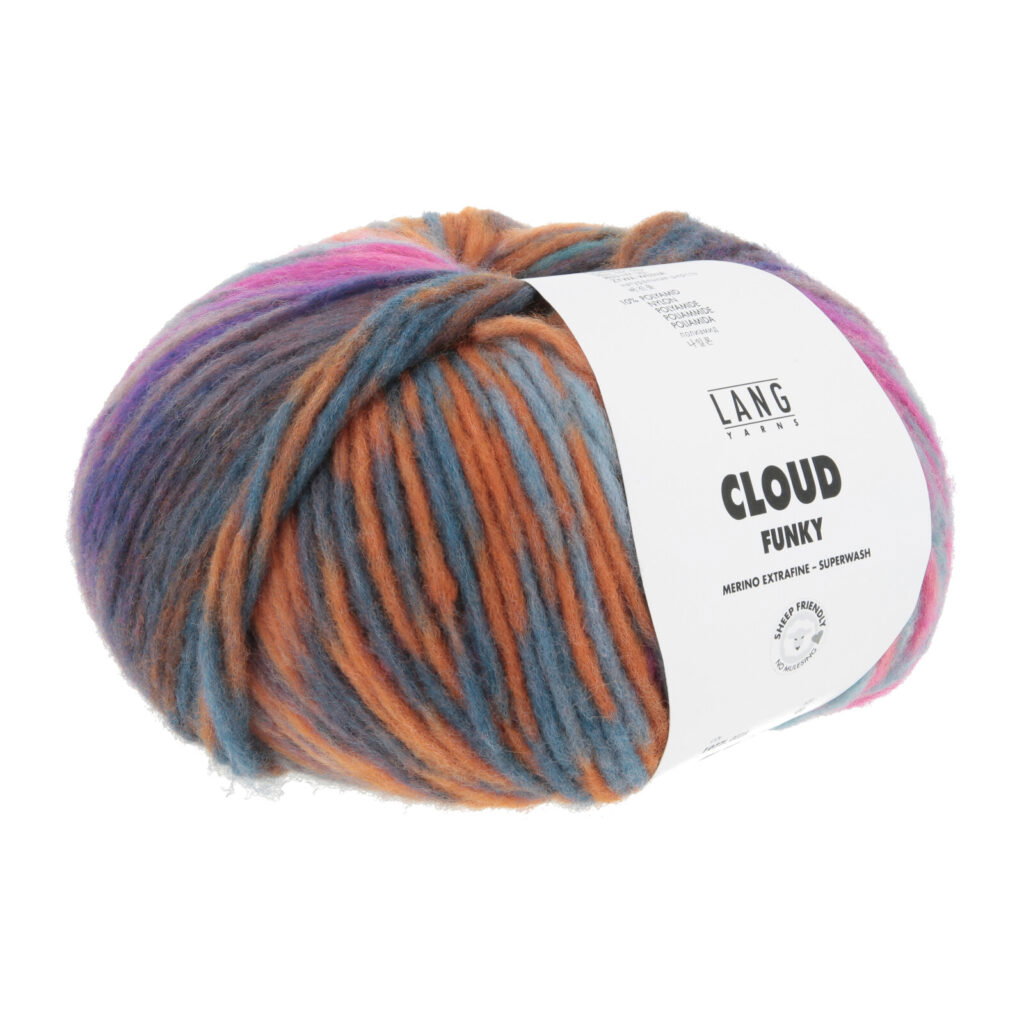 CLOUD - 1077 - HOT PINK/OZEAN/ORANGE/PETROL 1077.0025