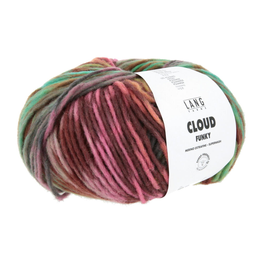 CLOUD - 1077 - TÜRKIS/LAVENDEL/ROSA/GRÜN 1077.0026