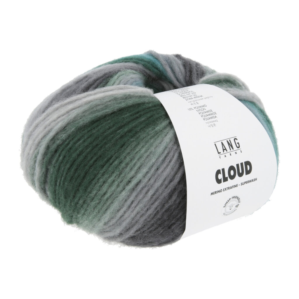 CLOUD - 1077 - TÜRKIS/GRAU/SCHWARZ/GRÜN 1077.0030