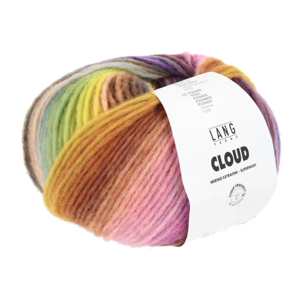 CLOUD - 1077 - ORANGE/MARINE/GELB/PFLAUME 1077.0031