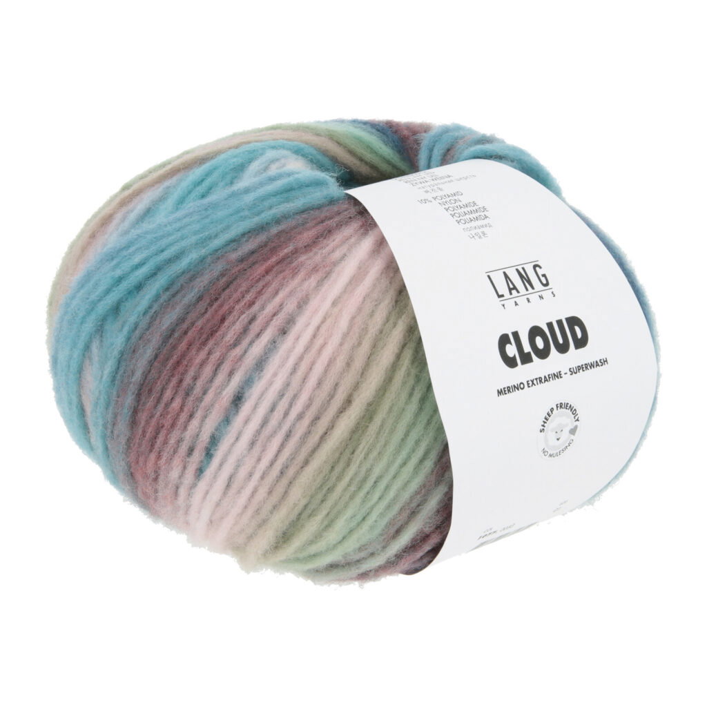 CLOUD - 1077 - MINT/TÜRKIS/BRAUN/EISBLAU 1077.0033