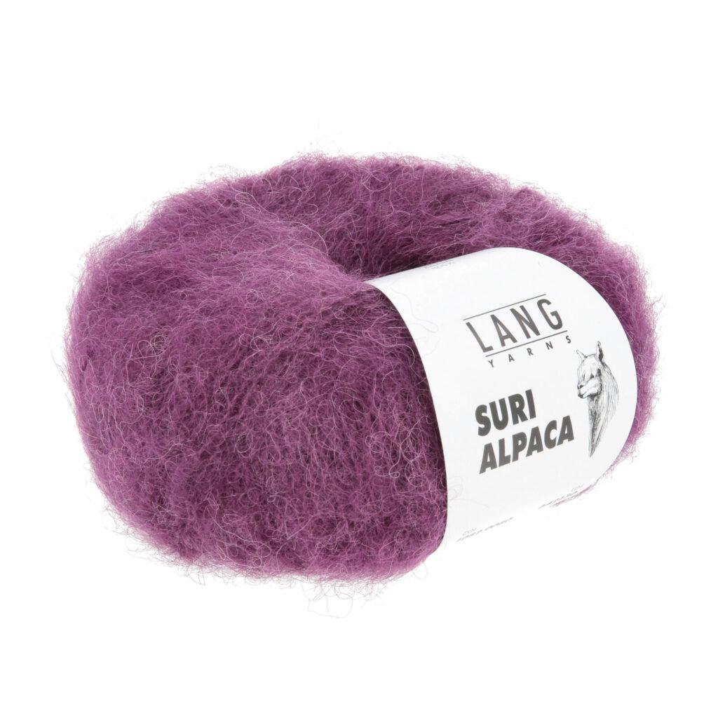 SURI ALPACA - 1082 - PFLAUME MÉLANGE 1082.0080