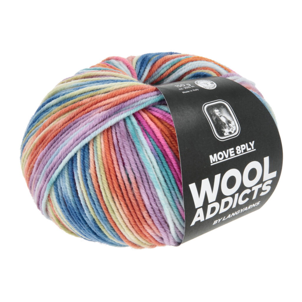 MOVE 8-FACH/8-PLY - 1147 - ORANGE/MARINE/LAVENDER/TURQUOISE 1147.0012