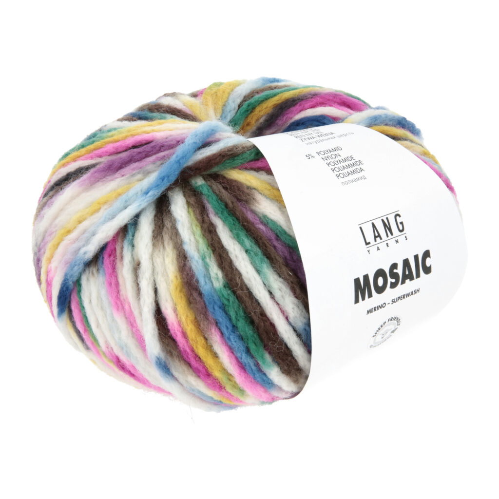 MOSAIC - 1165 - SMARAGD/HOT PINK/BLAU/MAIS 1165.0008