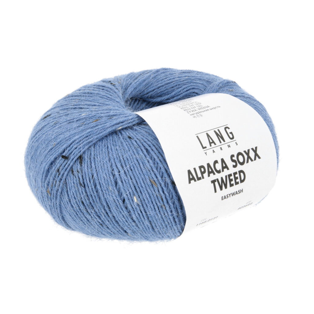 ALPACA SOXX TWEED - 1168 - HIMMELBLAU 1168.0121