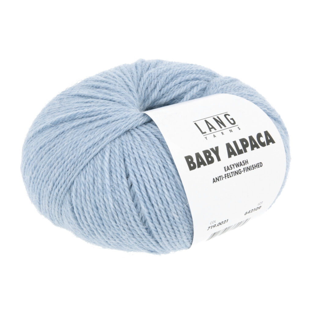 BABY ALPACA - 719 - HELLBLAU MÉLANGE 719.0021