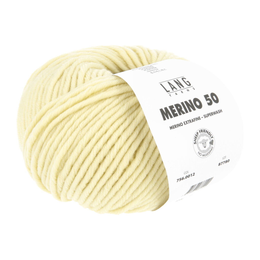 MERINO 50 - 756 - BABYGELB 756.0012