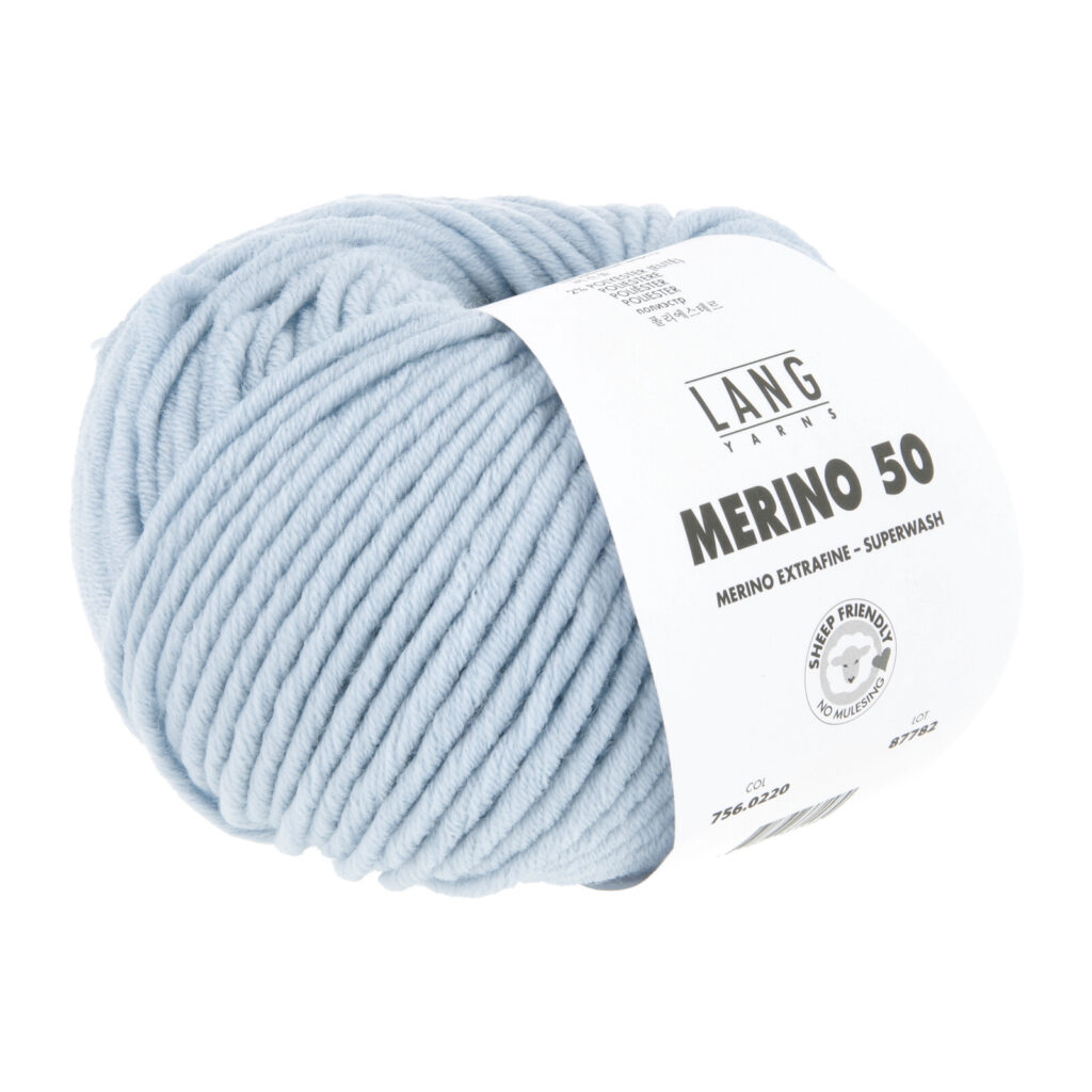 MERINO 50 - 756 - BABYBLAU 756.0220