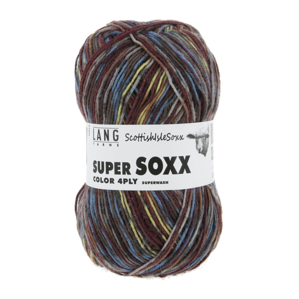 SUPER SOXX COLOR 4-FACH - 901 - BLAU/GELB 1154 LEWIS 901.0573