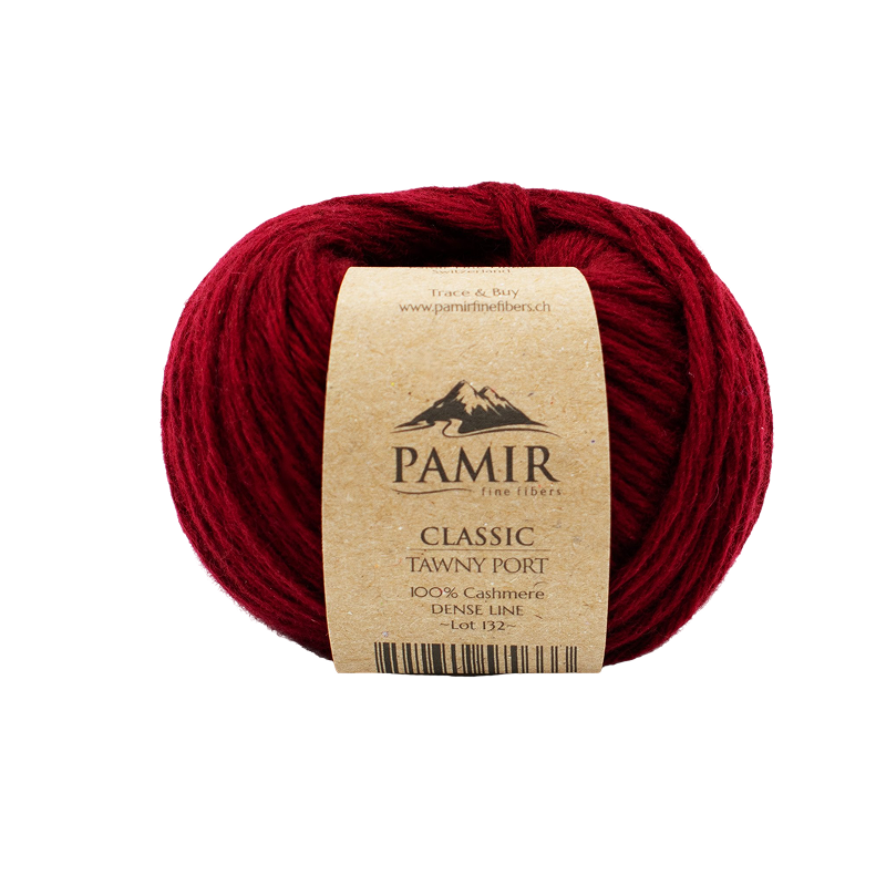 Pamir Fine Fibres CLASSIC Cashmere TAWNY PORT 005.150