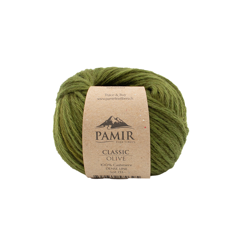 Pamir Fine Fibres CLASSIC Cashmere OLIVE 005.180