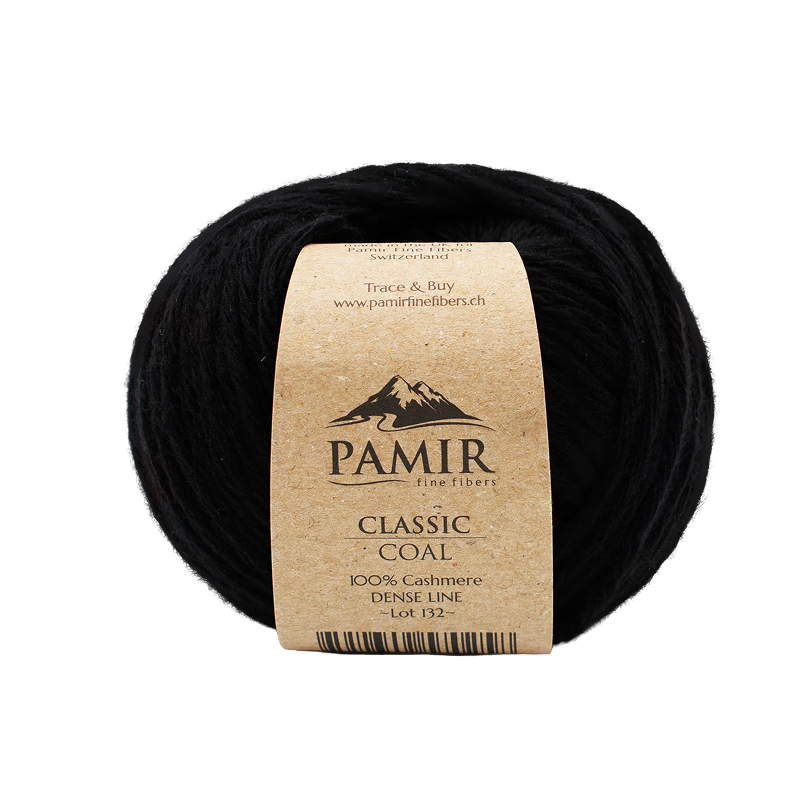 Pamir Fine Fibres CLASSIC Cashmere COAL 005.500