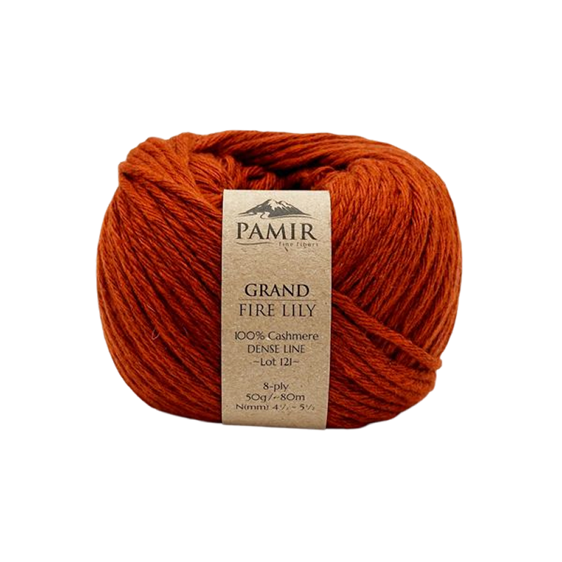 Pamir Fine Fibres GRAND Cashmere FIRE LILY 004.110