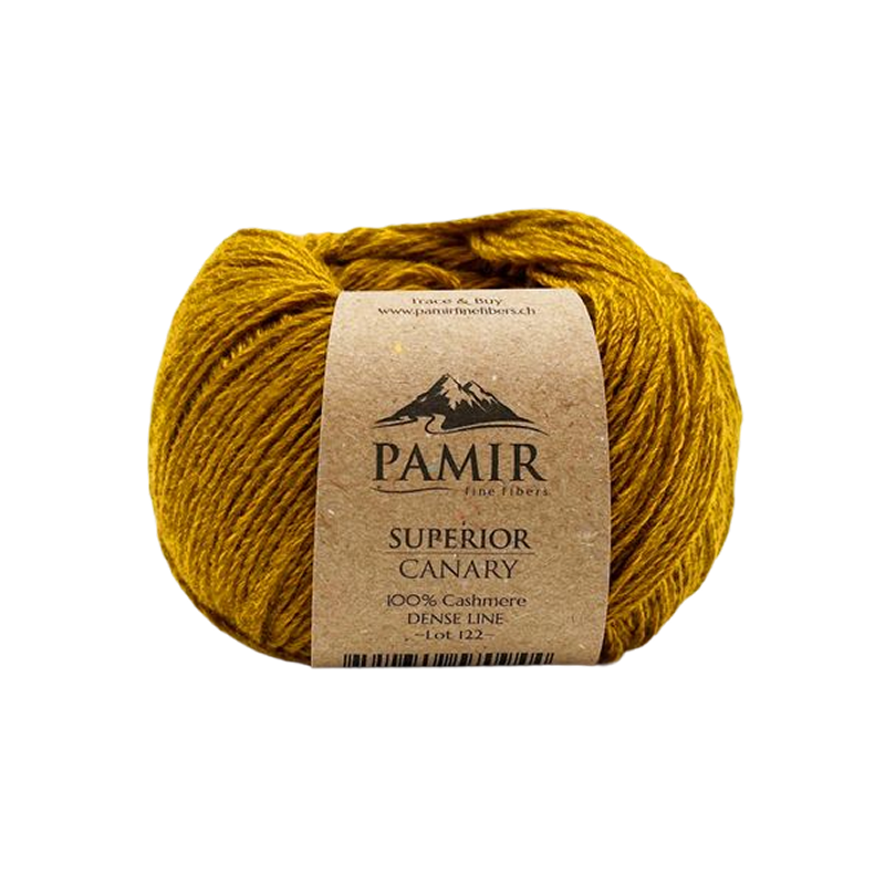 Pamir Fine Fibres SUPERIOR Cashmere CANARY 003.000