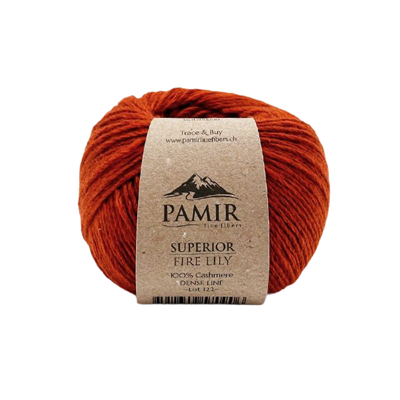 Pamir Fine Fibres SUPERIOR Cashmere FIRE LILY 003.110