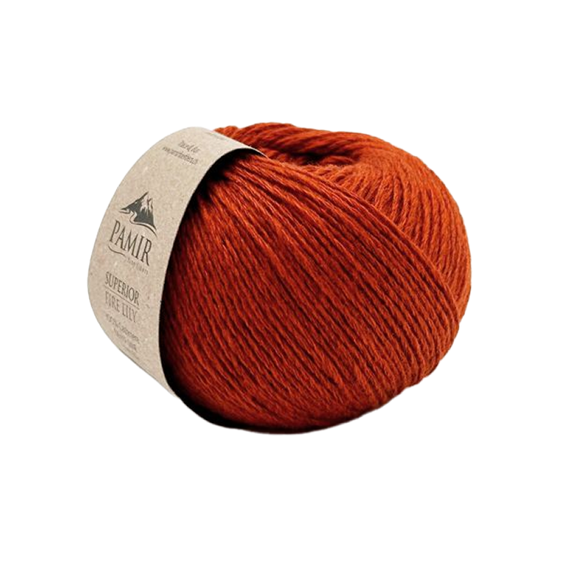 Pamir Fine Fibres SUPERIOR Cashmere FIRE LILY 003.110