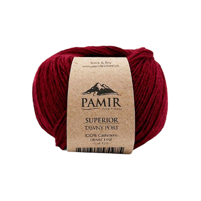 Pamir Fine Fibres SUPERIOR Cashmere TAWNY PORT 003.150