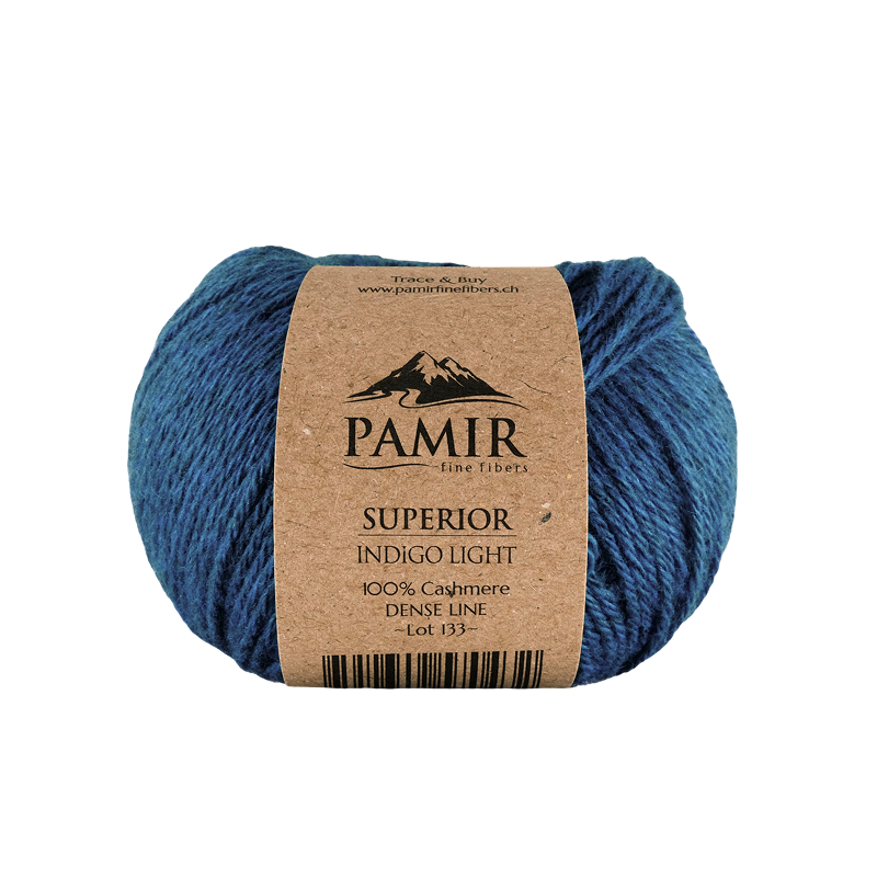 Pamir Fine Fibres SUPERIOR Cashmere INDIGO LIGHT 003.170