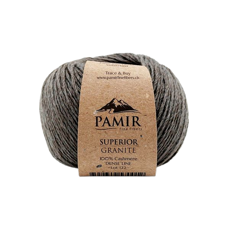 Pamir Fine Fibres SUPERIOR Cashmere GRANITE 003.200