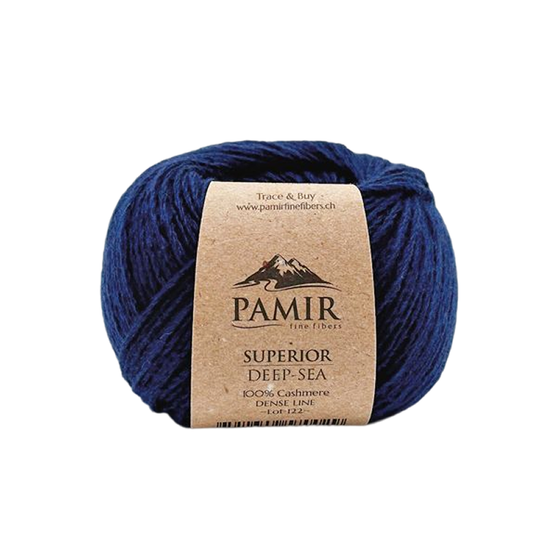 Pamir Fine Fibres SUPERIOR Cashmere DEEP SEA 003.400