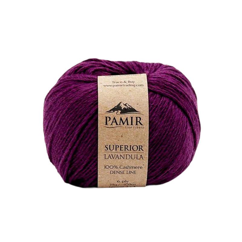 Pamir Fine Fibres SUPERIOR Cashmere LAVANDULA 003.800