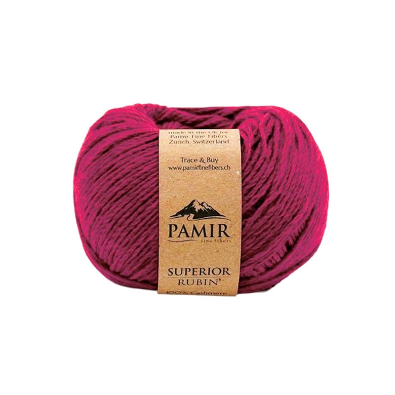 Pamir Fine Fibres SUPERIOR Cashmere RUBIN 003.900