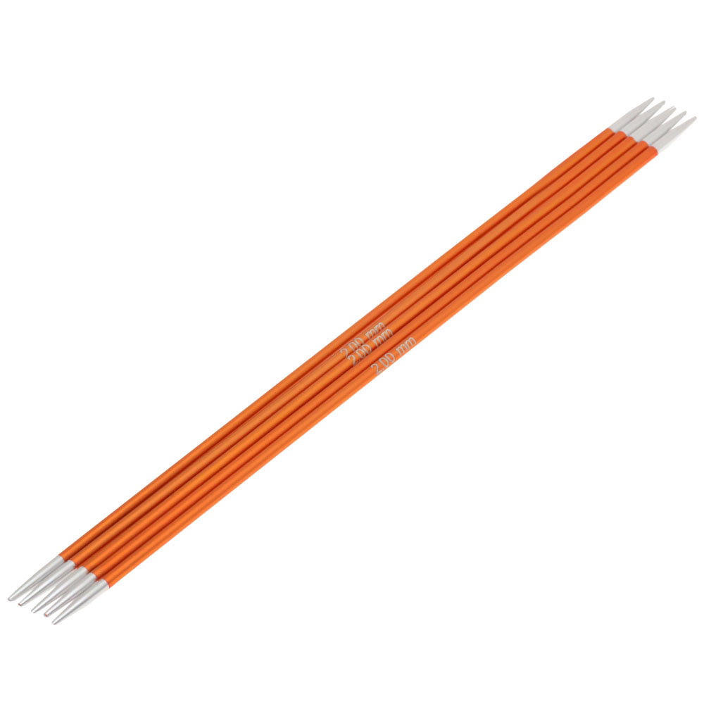 LANA GROSSA Strumpfstricknadel Alu Rainbow
