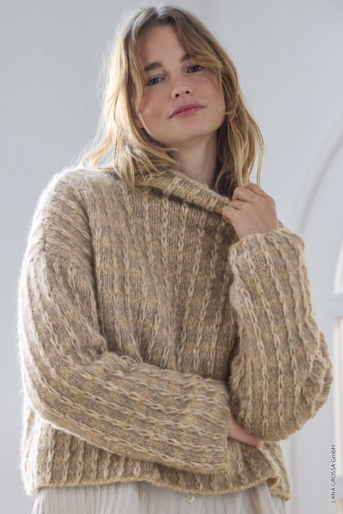 LANA GROSSA Pullover - Modell 3 Filati Journal 72