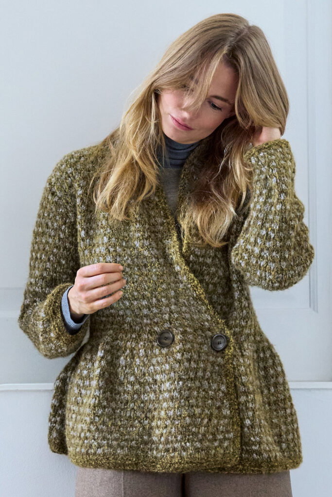 LANA GROSSA Schösschenjacke - Modell 16 Filati Journal 72