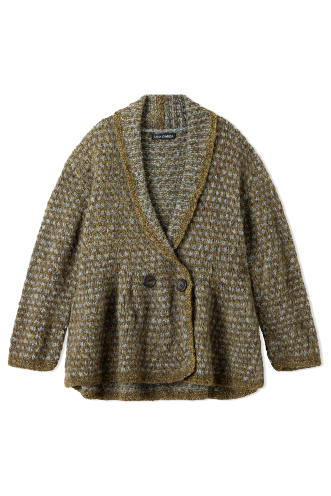 LANA GROSSA Schösschenjacke - Modell 16 Filati Journal 72