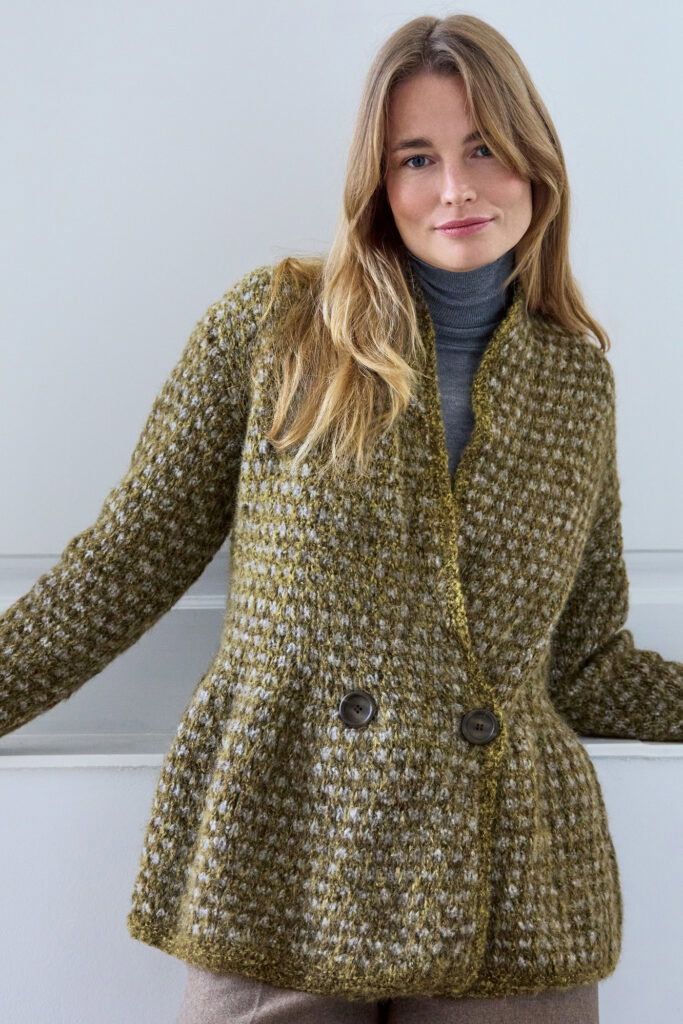LANA GROSSA Schösschenjacke - Modell 16 Filati Journal 72