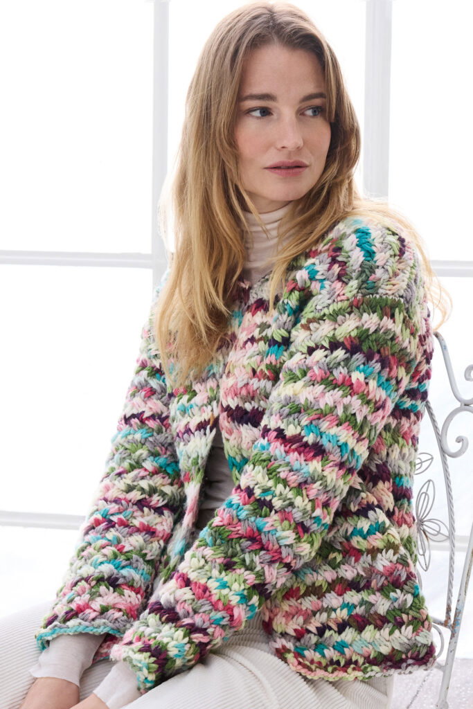 LANA GROSSA Jacke - Modell 21 Filati Journal 72