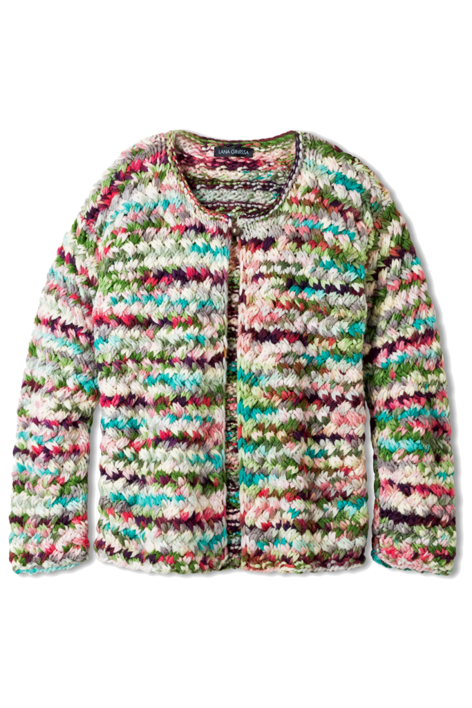LANA GROSSA Jacke - Modell 21 Filati Journal 72