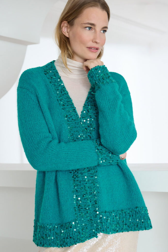 LANA GROSSA Cardigan - Modell 26 Filati Journal 72