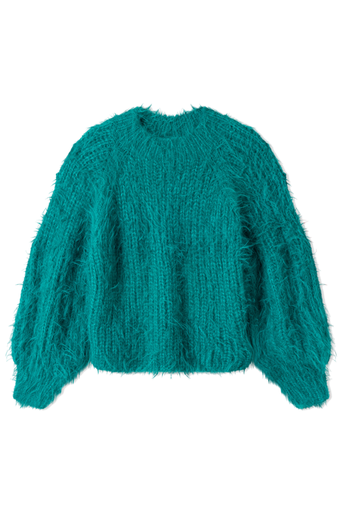 LANA GROSSA Top-down-pullover - Modell 28 Filati Journal 72